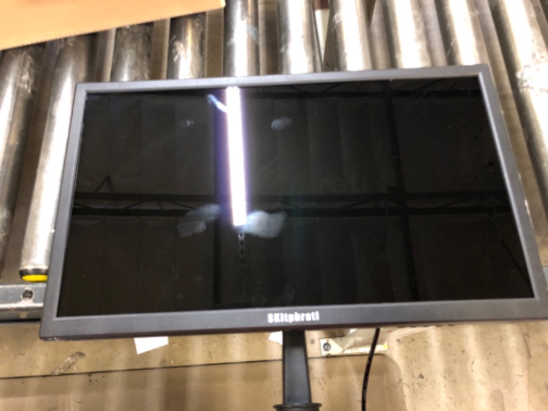 Photo 2 of SKitphrati 20" PC Monitor 1600x900 60Hz 5MS HDMI Monitor LED Monitor Viewing Angle 95° (Horizontal) with HDMI VGA Input, 76% sRGB, VESA Wall Mount, TN Panel, Black