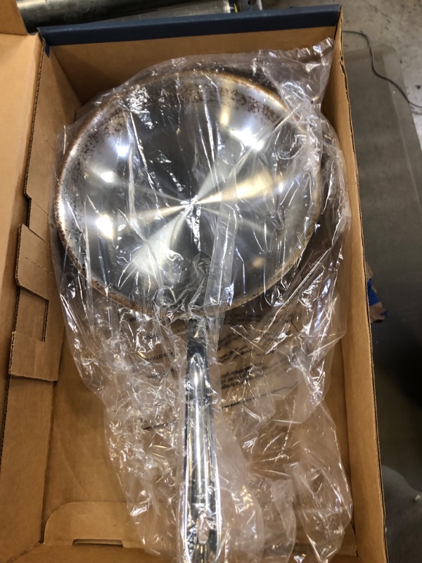Photo 1 of All-Clad 4110 Stainless Steel Tri-Ply Bonded Fry Pan / Cookware, 10-Inch, Silver 10-Inch Fry Pan