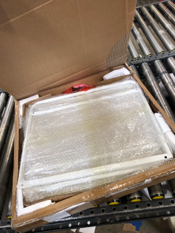 Photo 1 of mDesign Small Portable Mini Fridge Storage Cart with Wheels and Handles - Mobile Refrigerator, Microwave, Appliance Platform Table with Drawer Basket for Dorm Room, Studio, Apartments - White