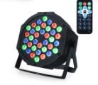 Photo 1 of 1-----LUNSY Dj Lights, 36 LED Par Lights Stage Lights with Sound Activated Remote Control & DMX Control, Stage Lighting Uplights for Wedding Club Music Show Christmas Holiday Party Lighting - 