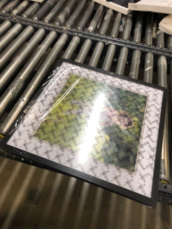 Photo 1 of 1--Mfufer 20x20 Frame Black Luxury Picture Frame Wall Hanging, Display Picture 16x16 with Mat or 20x20 without Mat, Poster Photo frame 20x20