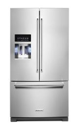 Photo 1 of 26.8 Cu. Ft. Standard-Depth French Door Refrigerator With Exterior Ice And Water Dispenser
