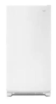 Photo 1 of Whirlpool 19.65-cu ft Frost-free Upright Freezer (White)