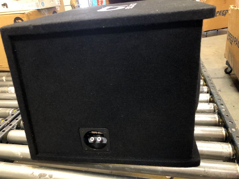 Photo 4 of CT Sounds Single 12” 1300W Loaded Tropo Series Ported Car Subwoofer Box - TROPO-1X12D2