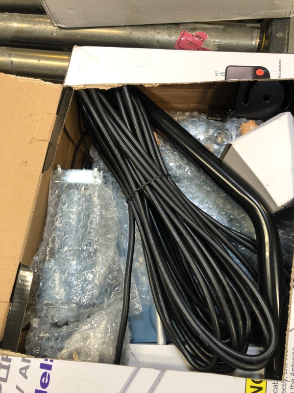Photo 1 of PBD WA-2608 Digital Amplified Outdoor HD TV Antenna with Mounting Pole & 40 ft RG6 Coax Cable 150 Miles Range Wireless Remote Rotation Support 2TVs