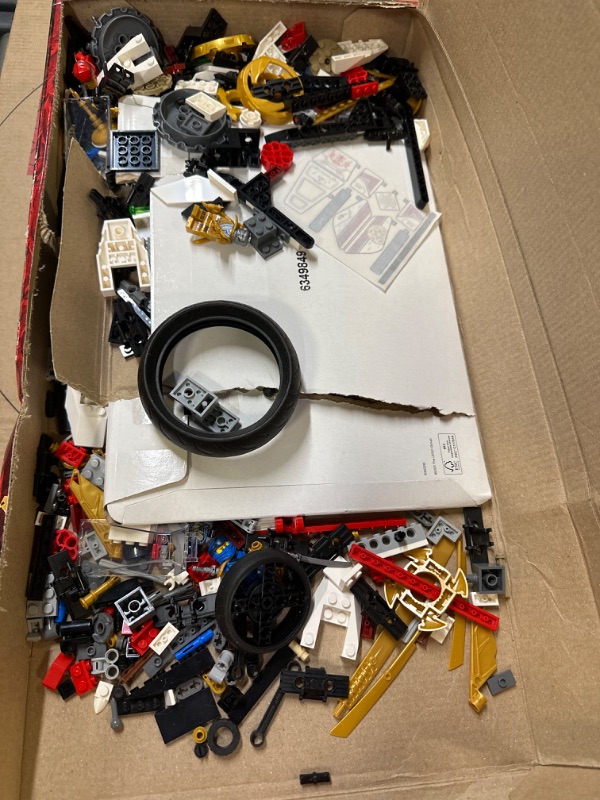 Photo 2 of LEGO NINJAGO Legacy Ultra Sonic Raider 71739 Building Kit with a Motorcycle, Plane and Collectible Minifigures; New 2021 (725 Pieces) Frustration-Free Packaging