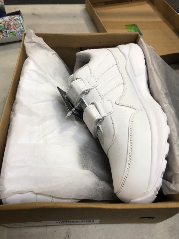 Photo 1 of jabasic white sneakers size 4