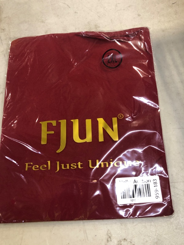 Photo 1 of FJUN sexy one shoulder burgundy
size XXL