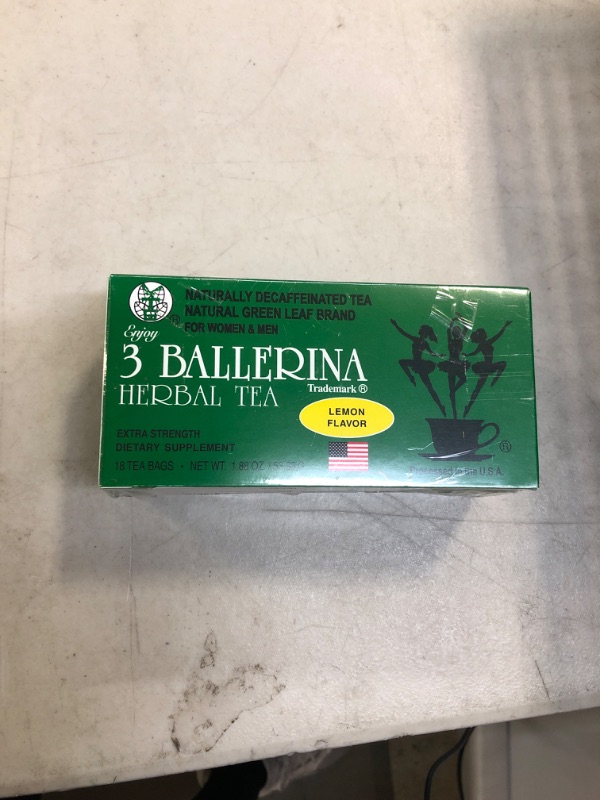 Photo 2 of 3 Ballerina Tea Lemon Flavor