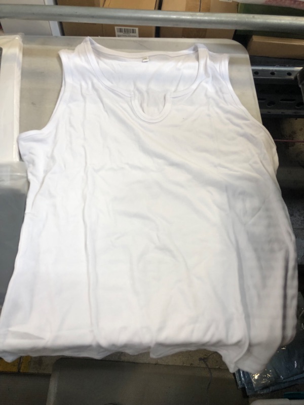 Photo 1 of 2xl white tank top 