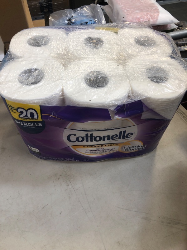Photo 2 of Cottonelle Ultra ComfortCare Soft Toilet Paper, 12 Big Rolls, Bath Tissue 12 Count (Pack of 1)