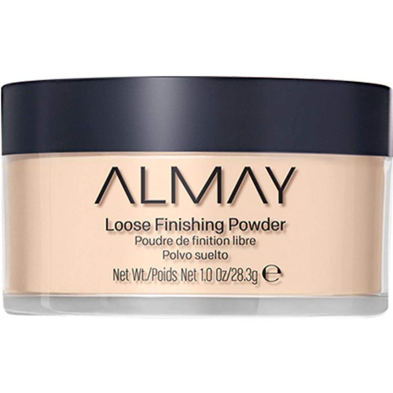 Photo 1 of Almay Setting Powder, Face Makeup, Matte Loose Powder, Hypoallergenic, Cruelty Free, 100 Light, 1 Oz
