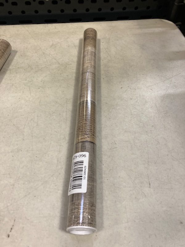 Photo 1 of Anmon Wood Wallpaper Peel and Stick Wallpaper Wood Grain Contact Paper 17.7" x 78.7" Distressed Reclaimed Wood Plank Self Adhesive Wall Paper Vinyl Roll Faux Wood Peel and Stick Wallpaper 17.7inch x 78.7inch