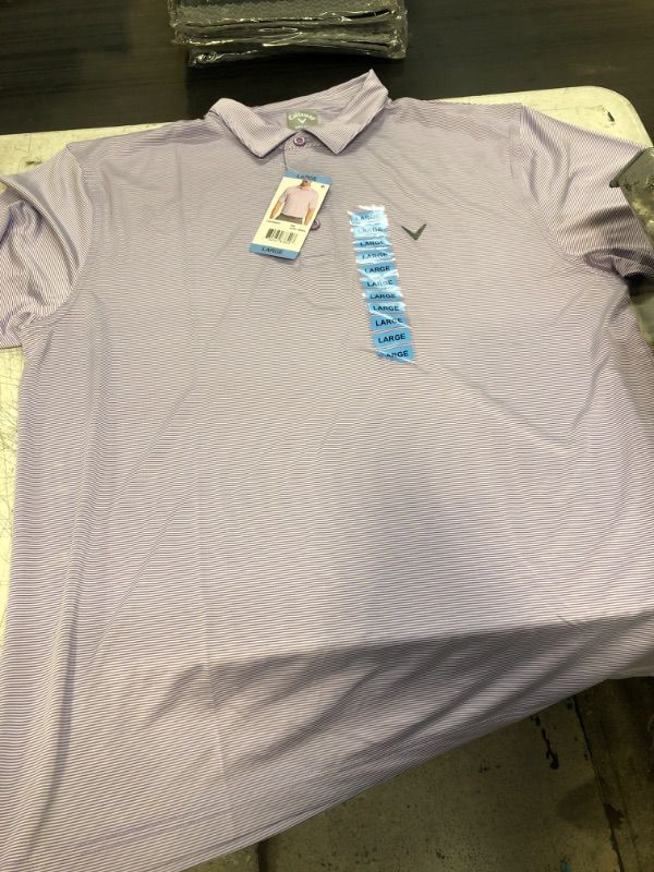 Photo 2 of Callaway Performance Golf Polo 
SIZE LARGE