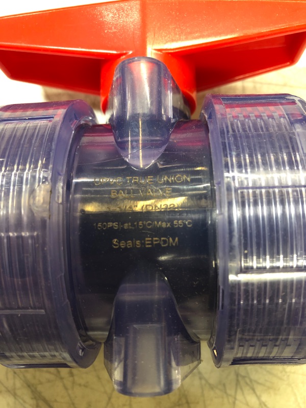 Photo 4 of 1-1/4" PVC TRUE UNION BALL VALVE 