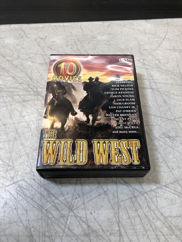 Photo 1 of 10 MOVIES THE WILD WEST MOVIE PACK 