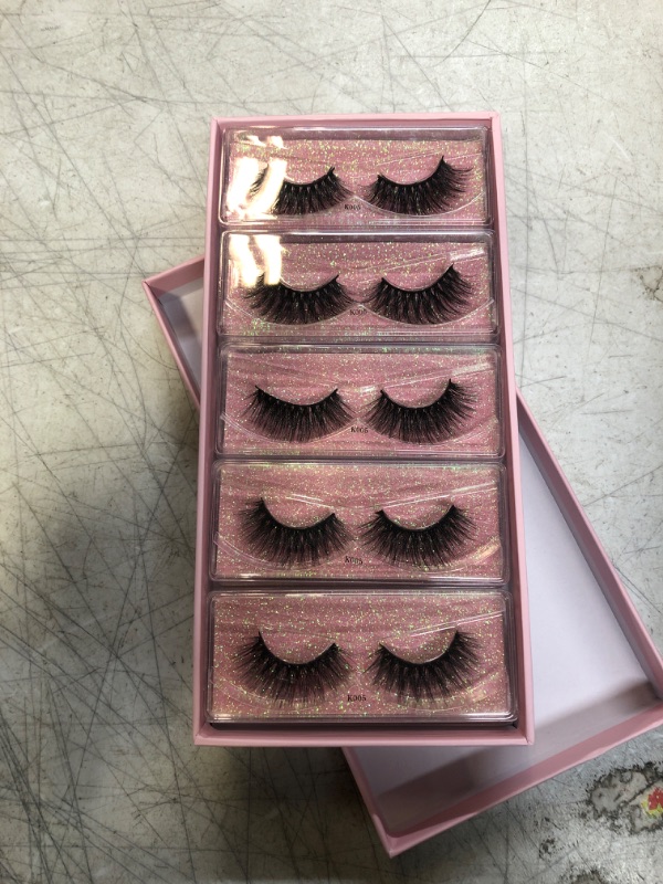 Photo 1 of  5 PAIRS OF LASHES 