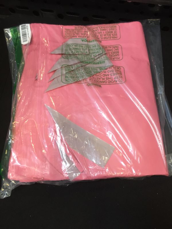 Photo 2 of Poly Mailers 14.5 x 19 Inch 100 Pack, Self-Sealing Shipping Bags for Small Business, Hot Pink, Waterproof & Thick Hot Pink 14.5×19