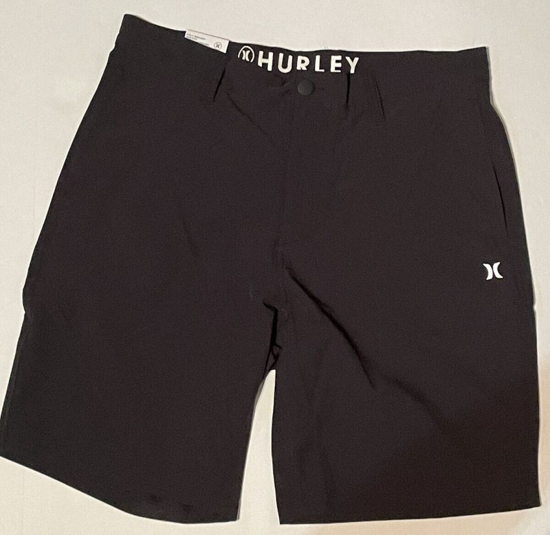 Photo 1 of Hurley All Day Hybrid Quick Dry 4-Way Stretch Reflective Short (Black 38)