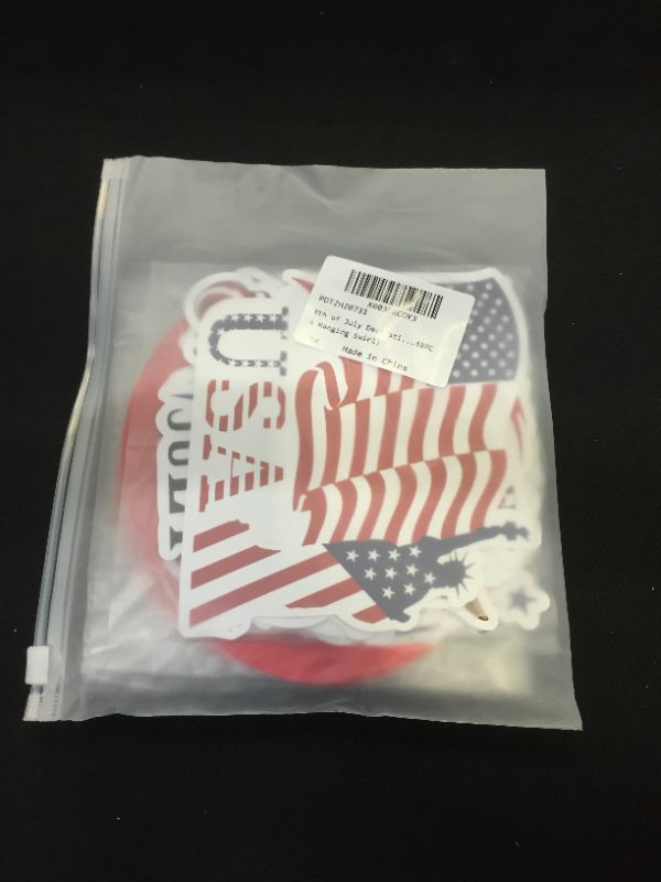 Photo 2 of 170PCS Veterans Day Decorations, Veterans Day Decor Include, Veterans Day Tablecloth Plates and Napkins Sets, Knife, Fork, Spoon, Blue White Red Veterans Day Party Supplies 185pcs Tableware Set