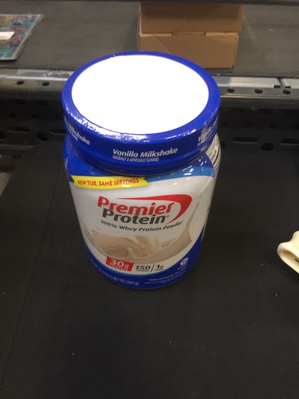 Photo 2 of 100% Whey Protein Powder Vanilla Milkshake- BEST BY- 06/2025