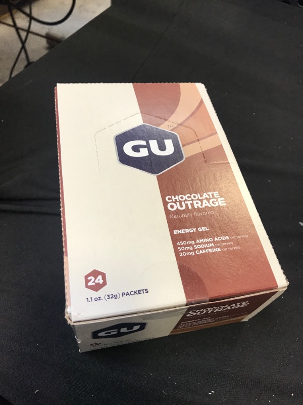 Photo 2 of GU Energy Gel (24 Pack) - Chocolate Outrage 01/2025