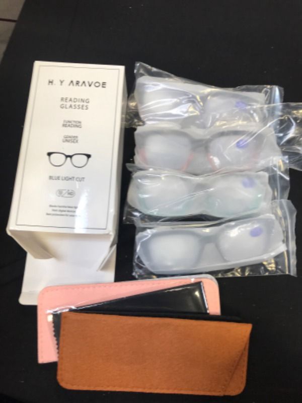 Photo 2 of H.Y ARAVOE 4 Pack Square Ladies Reading Glasses, Oversize Readers for Women Oprah Style
