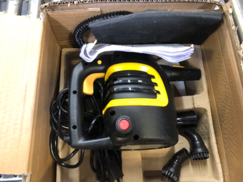 Photo 1 of McCulloch MC1230 Handheld Steam Cleaner with Extension Hose
