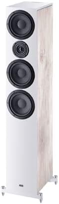 Photo 1 of HECO Aurora 700 3-Way, Dual 6.5" Floorstanding Speaker in White Outfitted for Deeper Bass
