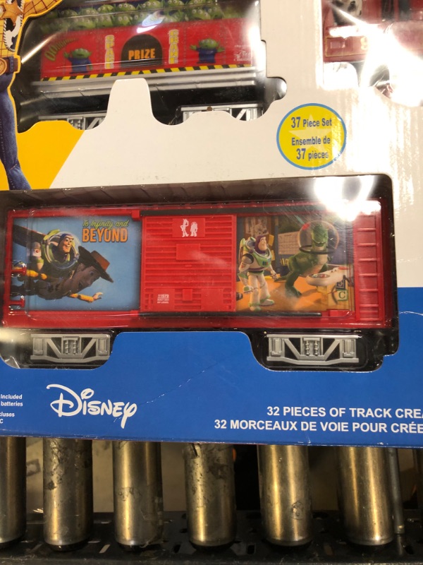 Photo 5 of Lionel Disney Pixar's Toy Story Ready-to-Play Battery Powered Model Train Set with Remote Ready to Play Set ~ FACTORY SEALED ~