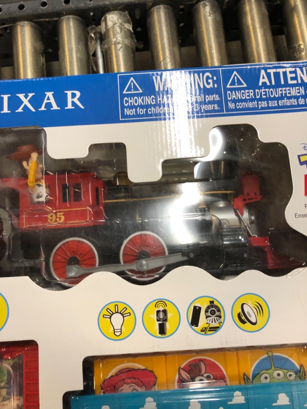 Photo 3 of Lionel Disney Pixar's Toy Story Ready-to-Play Battery Powered Model Train Set with Remote Ready to Play Set ~ FACTORY SEALED ~