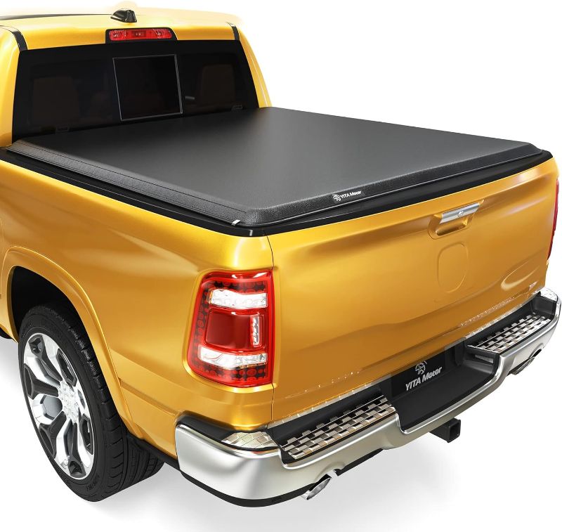 Photo 1 of YITAMOTOR Soft Roll Up Truck Bed Tonneau Cover Compatible with 2003-2023 Dodge Ram 2500 3500, Fleetside 6.4 ft Bed Without RamBox
