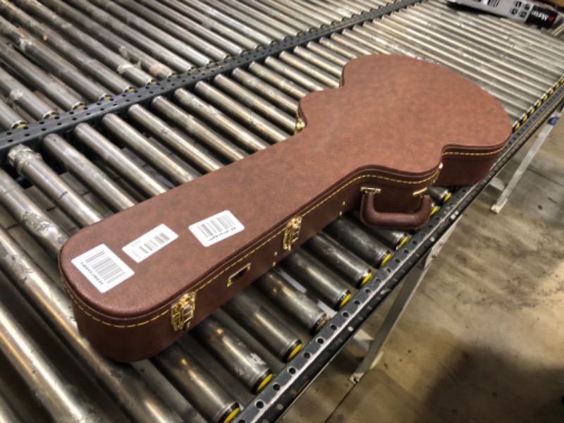 Photo 4 of Gator GW-335-BROWN Cases Deluxe HardShell Wood Case For 335 SemiHollow Guitars 335 Semi-Hollow - Brown