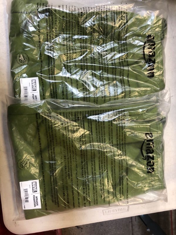 Photo 1 of 2 Pack Amazon Essentials Disney | Marvel | Star Wars Men's Fleece Sweatpant Medium Marvel Hulk
