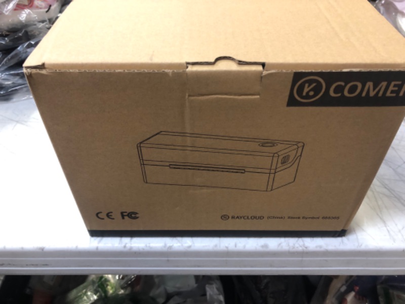 Photo 1 of K COMER Shipping Label Printers High Speed 4x6 Commercial Direct Thermal Printer Labels Maker Machine for Shipment Package, Compatible with Amazon Ebay Shopify Etsy UPS on Windows/Mac/Linux RX416-203DPI