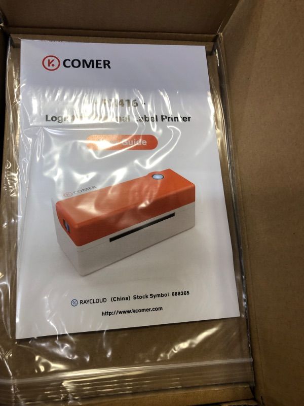 Photo 4 of K COMER Shipping Label Printers High Speed 4x6 Commercial Direct Thermal Printer Labels Maker Machine for Shipment Package, Compatible with Amazon Ebay Shopify Etsy UPS on Windows/Mac/Linux RX416-203DPI