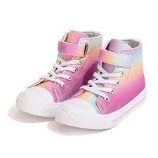 Photo 1 of Girls High Top Sneakers With Glitter Size 9M