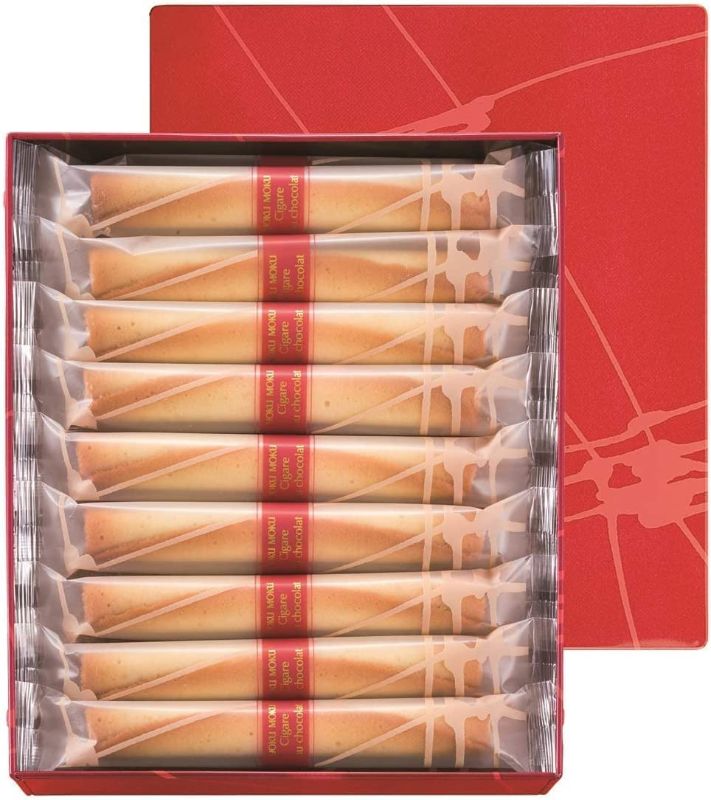 Photo 1 of Yoku Moku Cookies Cigare Au Chocolat 18 Rolls Japanese Chocolat Cookies For Gift- best by 2023-07-31
