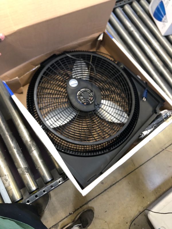 Photo 2 of 20 in. 3-Speed Air Circulator Floor Fan