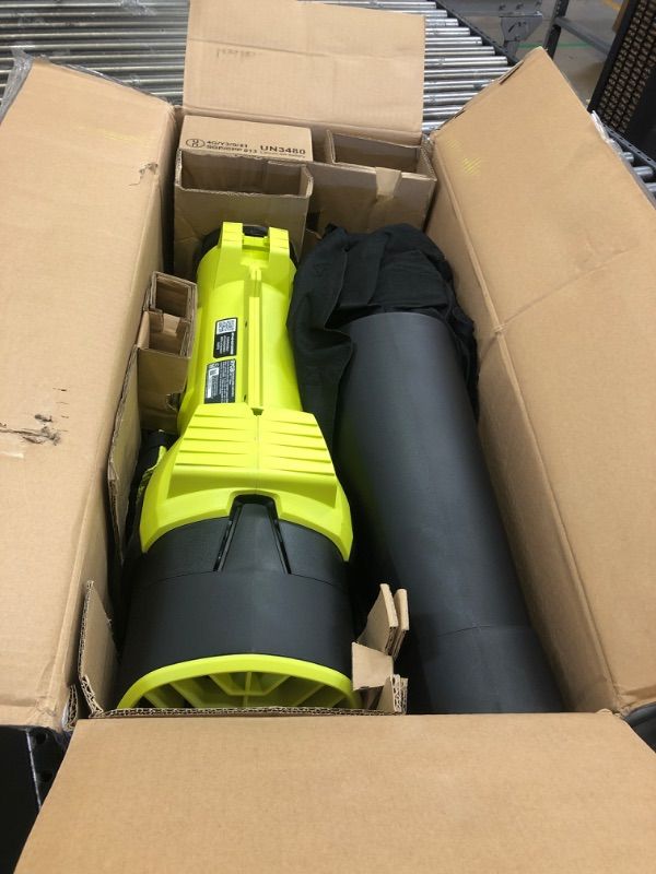 Photo 2 of RYOBI 40V HP Brushless Whisper Series 160 MPH 650 CFM Cordless Battery Leaf Blower (Tool Only)