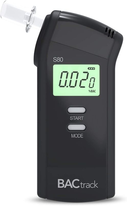 Photo 1 of BACtrack S80 Breathalyzer | Professional-Grade Accuracy | DOT & NHTSA Approved | FDA 510(k) Cleared | Portable Breath Alcohol Tester for Personal & Professional Use
