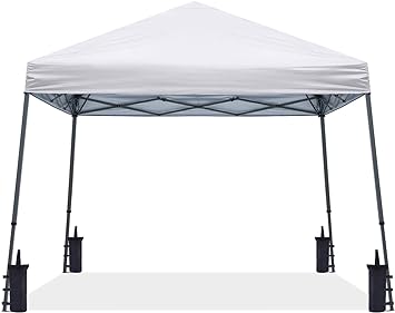 Photo 1 of ABCCANOPY Stable Pop up Outdoor Canopy Tent, White 10x10 White