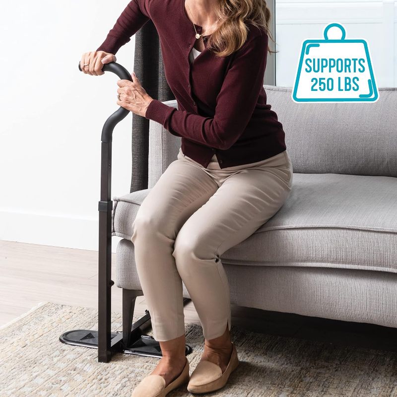 Photo 1 of Able Life Universal Chair Cane, Stand Assist Aid for Elderly, Chair Lift Assistance Device for Seniors, Standing Mobility Aid and Support, Adjustable Couch Rail with Grab Bar, Handicapped Accessory
