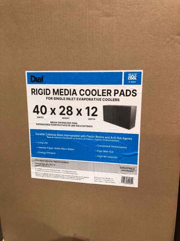 Photo 3 of Dial 3453 Mastercool Cooler Pad, 40" x 28" x 12"