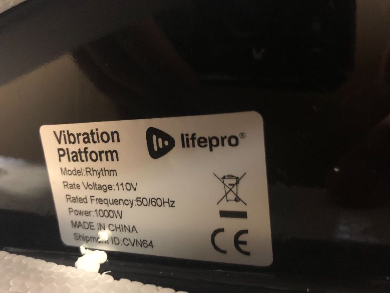 Photo 4 of Lifepro Vibration Plate Exercise Machine with Handles, Vibrating Plate Exercise Machine, Vibration Platform Machines, Vibration Plate Lymphatic Drainage, Handles Help with Balance