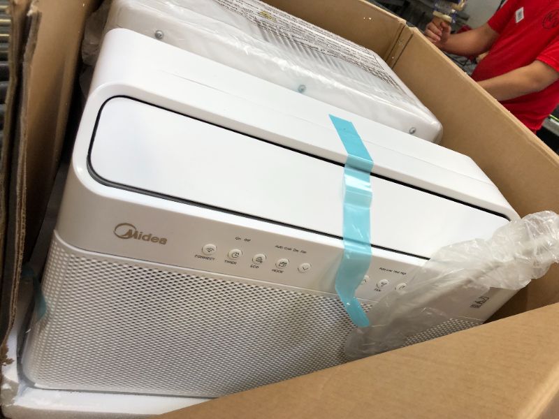 Photo 1 of Midea U Inverter Window Air Conditioner 12,000btu, U-Shaped AC with Open Window Flexibility, Robust Installation,Extreme Quiet, 35% Energy Saving, SMA