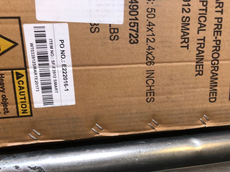 Photo 1 of Sunny Health & Fitness Elliptical Exercise Machine Trainer with Optional Exclusive SunnyFit™ App and Enhanced Bluetooth Connectivity Smart Ellitpical
