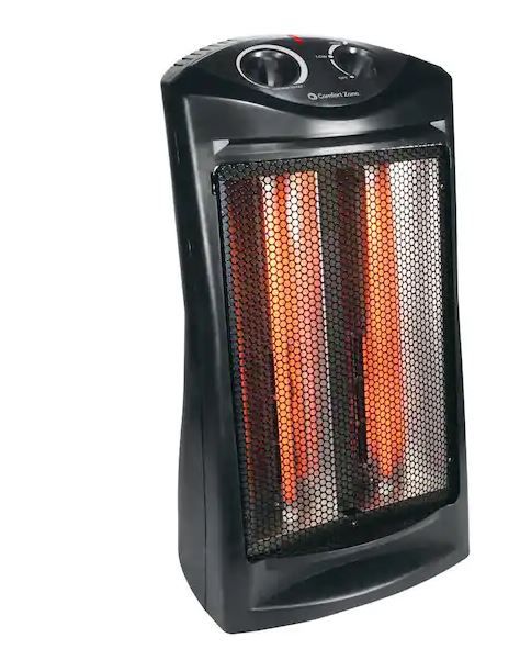 Photo 1 of 1500-Watt Electric Quartz Infrared Radiant Tower Heater
