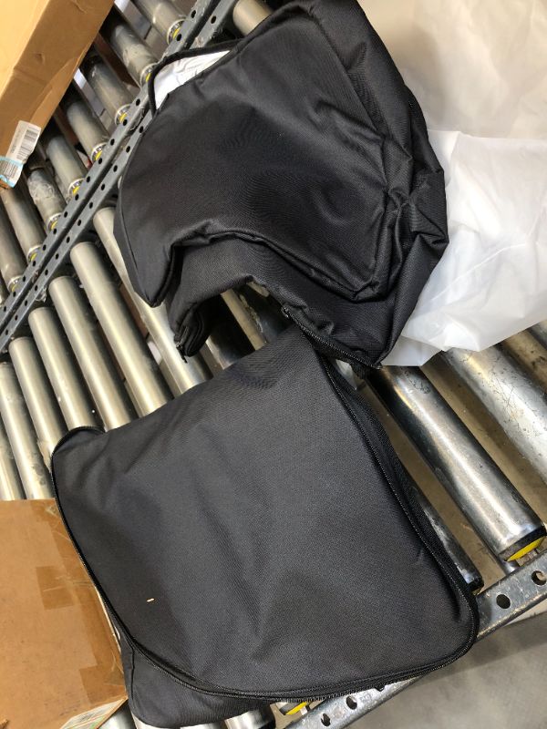 Photo 1 of Basenor 2023 2022 2021 2020 Tesla Model Y Trunk Organizer Waterproof Rear Trunk Storage Bins Side Box with Carpeted Lip Interior Accessories Set of 2 Model Y Only fit Austin factory