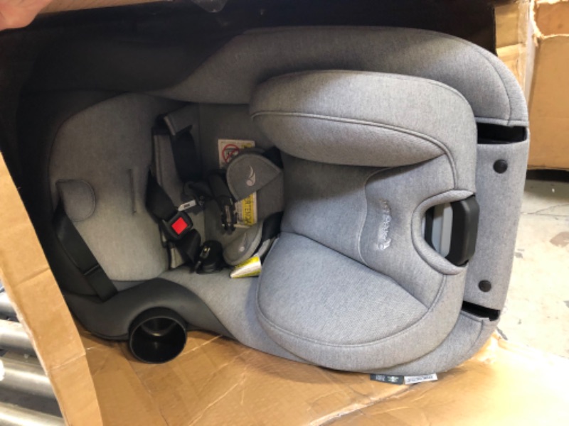 Photo 2 of Baby Jogger City Turn Rotating Convertible Car Seat | Unique Turning Car Seat Rotates for Easy in and Out, Phantom Grey